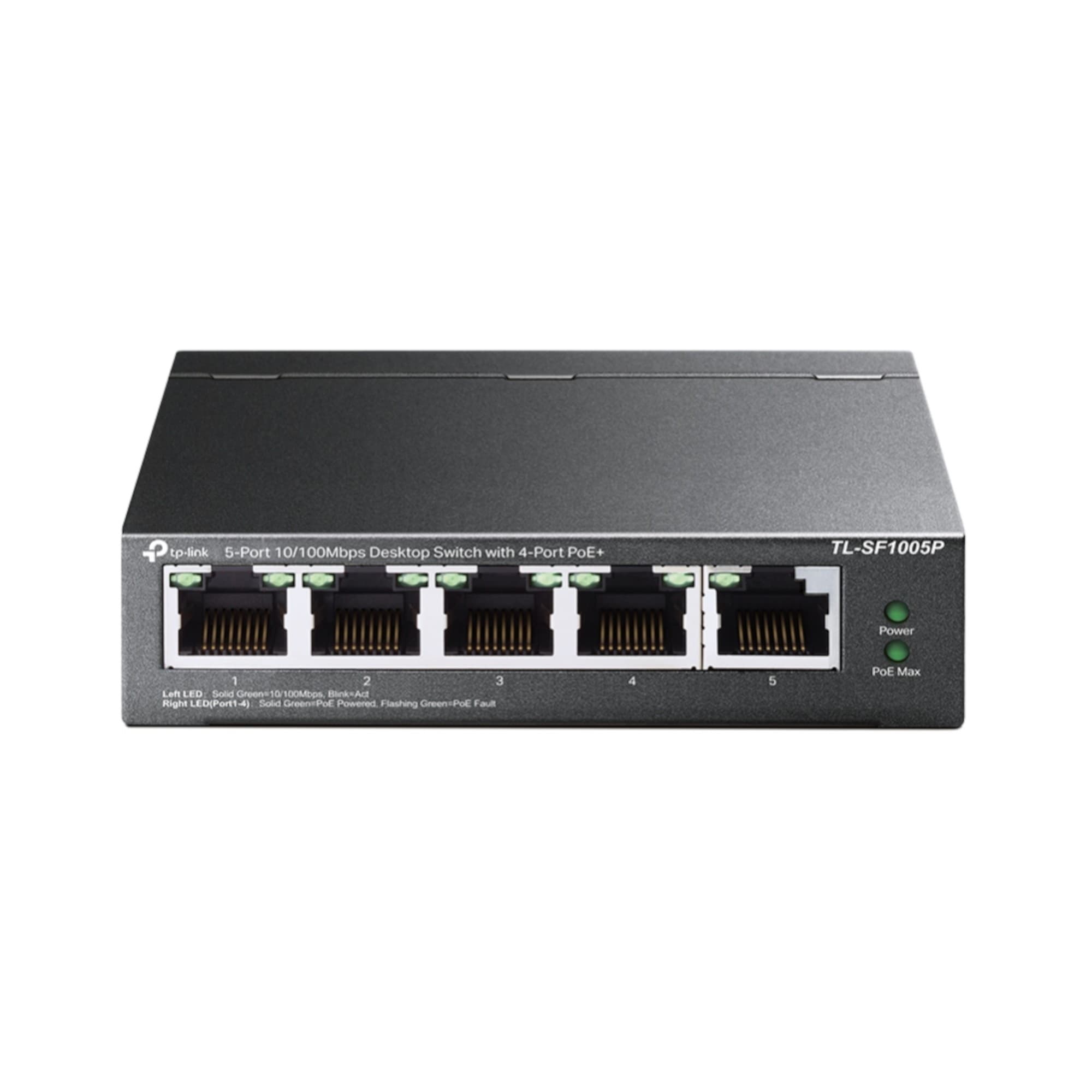 Switch Tp-Link Tl-Sf1005p 5 Puertos 10/100 4 Poe