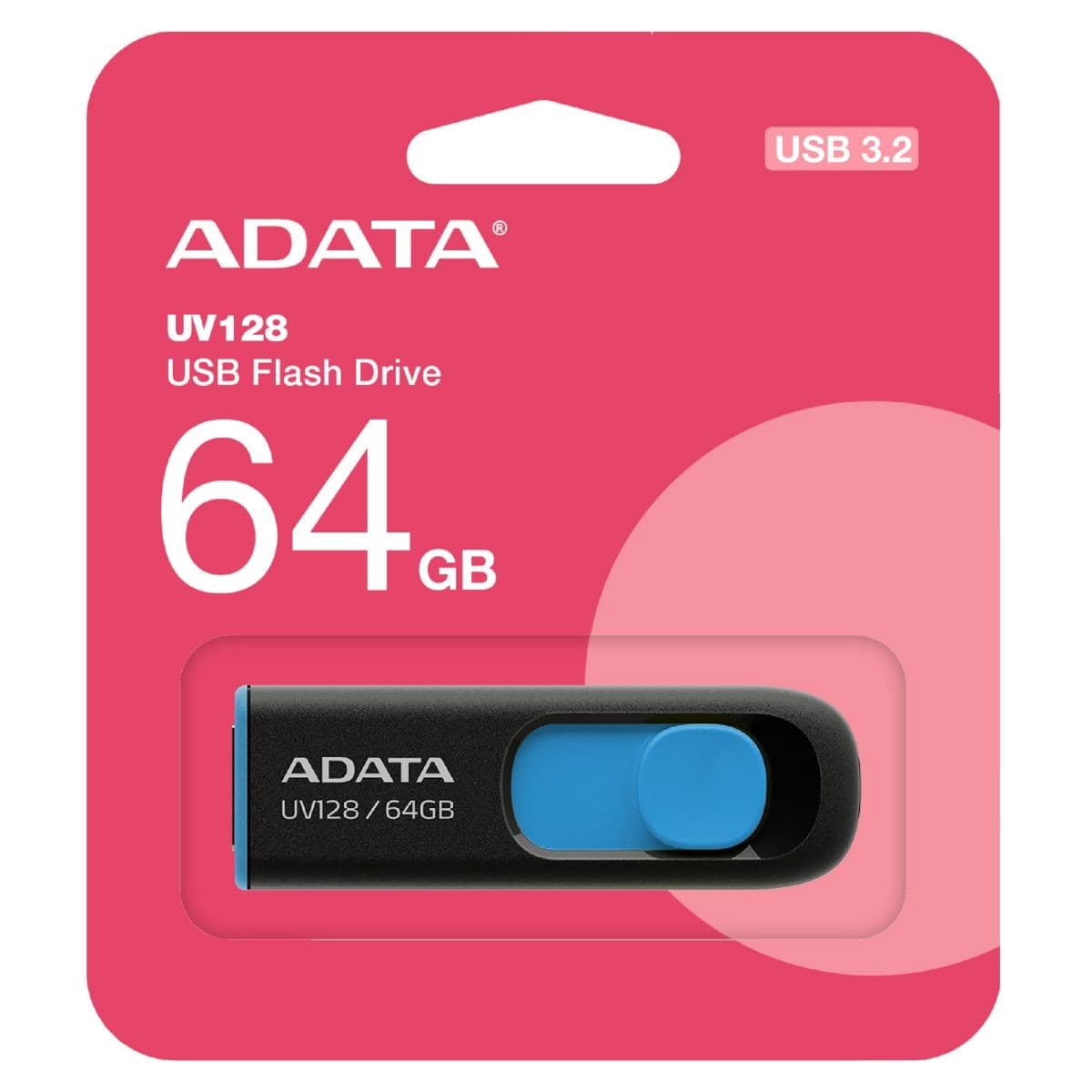 Pendrive Adata Dash Drive Uv128 64gb Usb 3.2