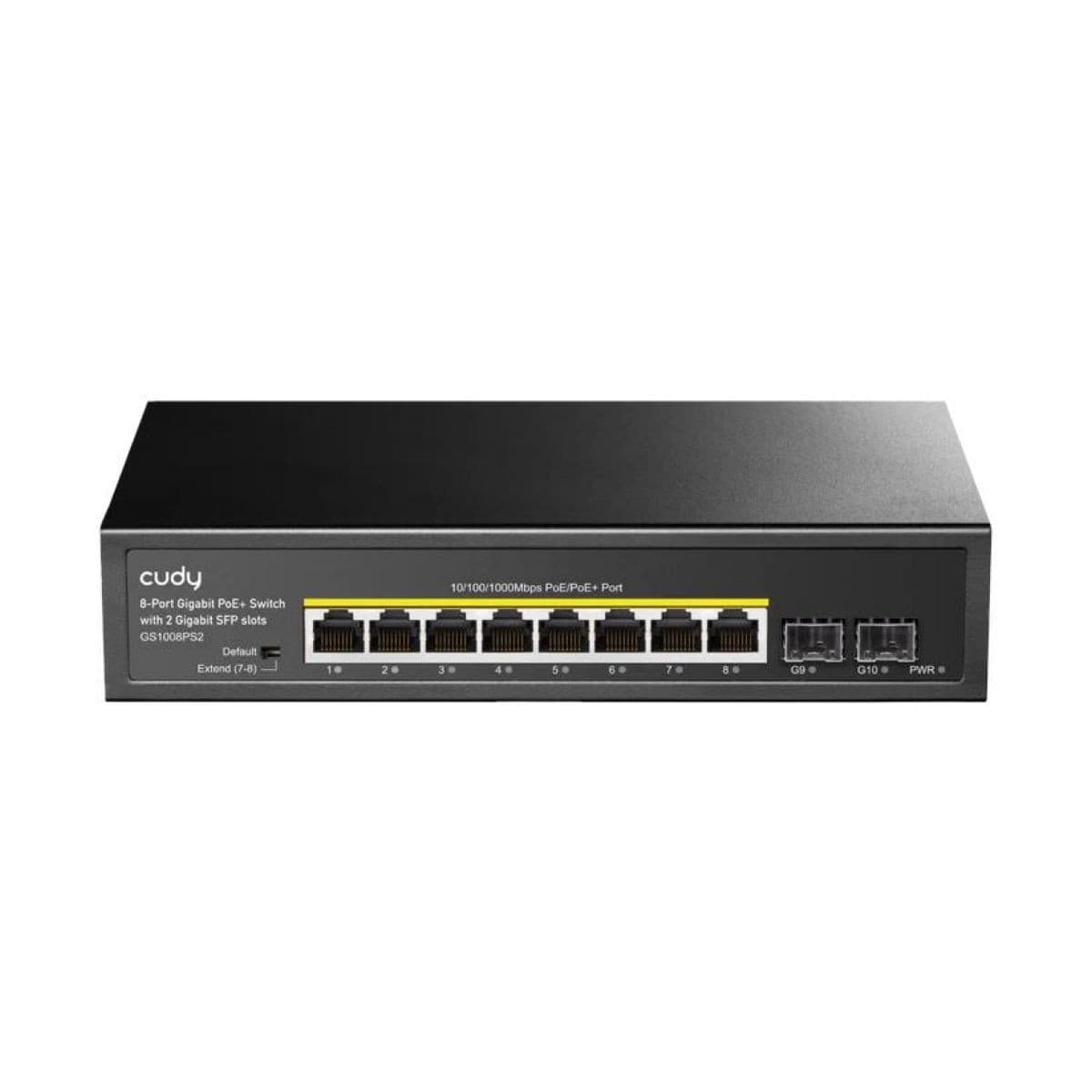 Switch Cudy Gigabit 8 Puertos Poe+ Y 2 Sfp