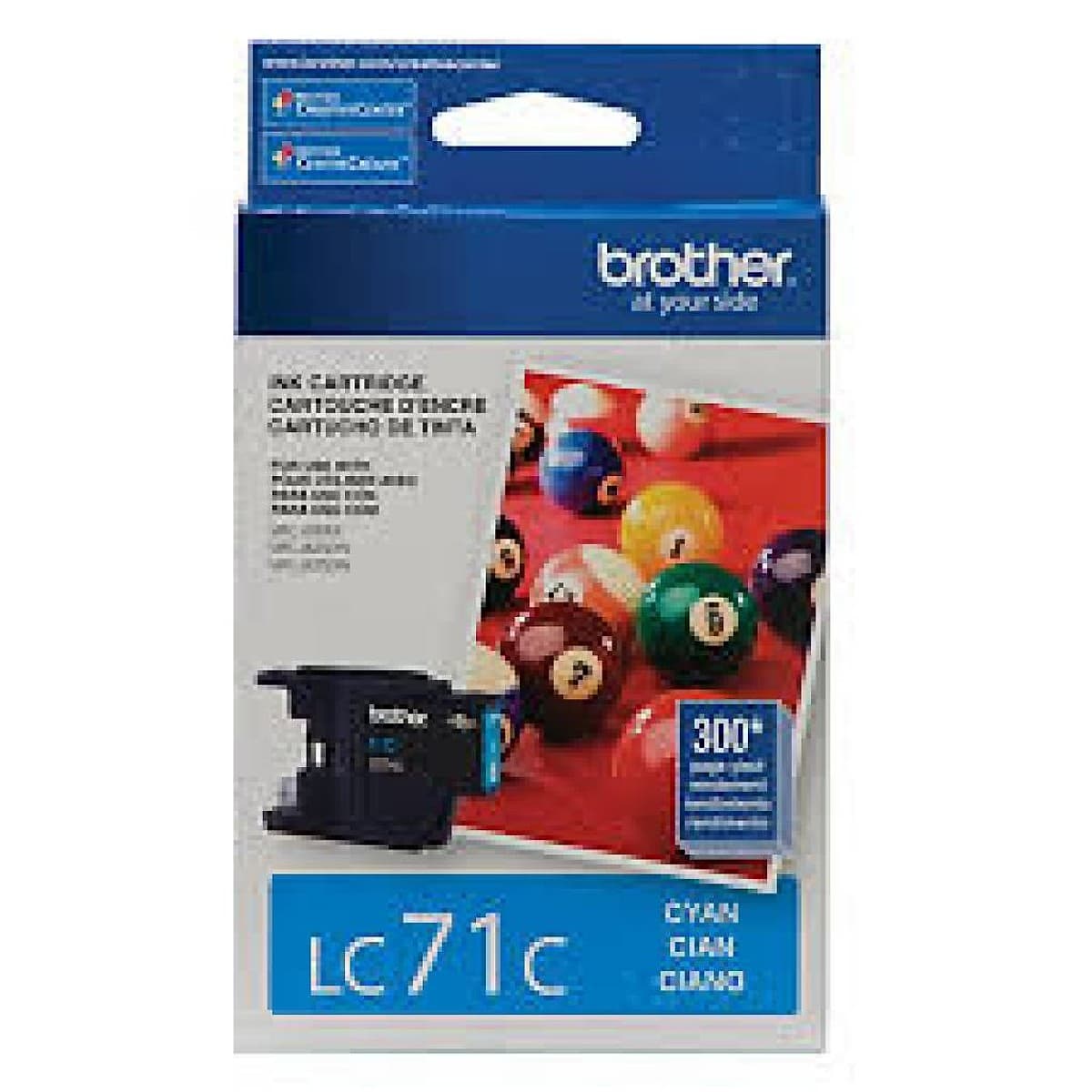 Cartucho De Tinta Brother Lc-71c