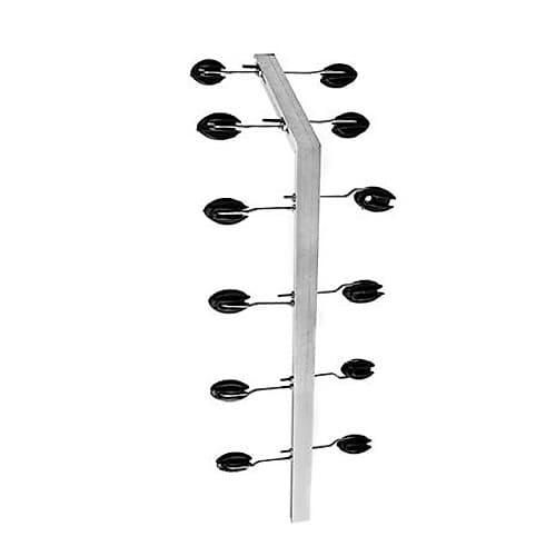 Cerca Electrica Asta Tubular 25mm 12 Aisl. 45° X2 95cm Igecast