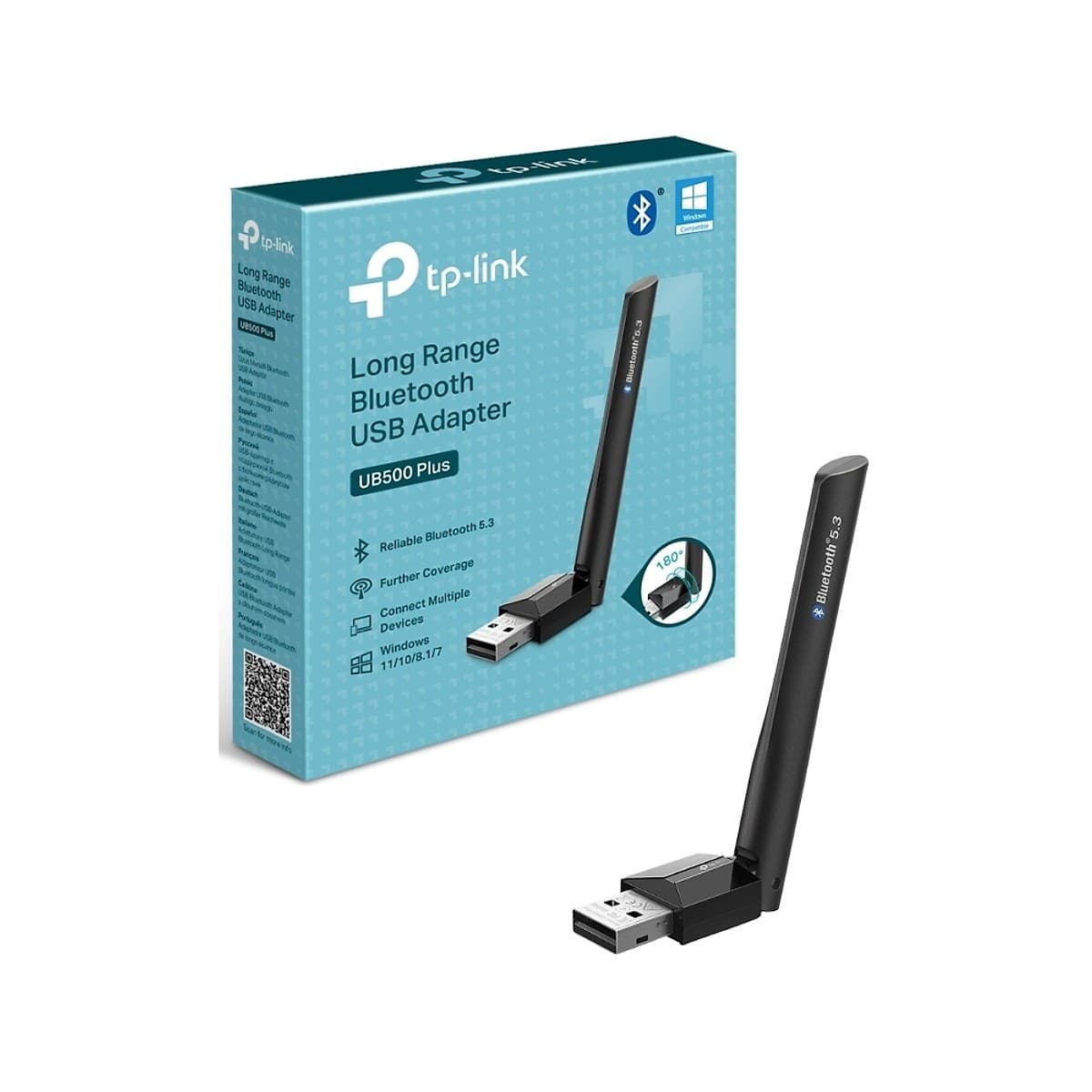 Adaptador Usb Bluetooth 5.3 Nano Ub500 Plus Tp-Link