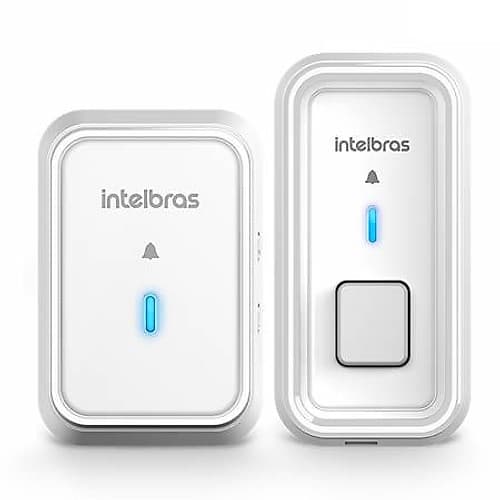 Porteria Timbre Inalambrico Cib 101 S Bateria Blanco Intelbras