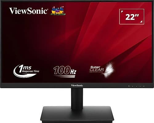 Monitor De 22 Viewsonic Va220-H Lcd Full Hd 100hz 1ms Negro