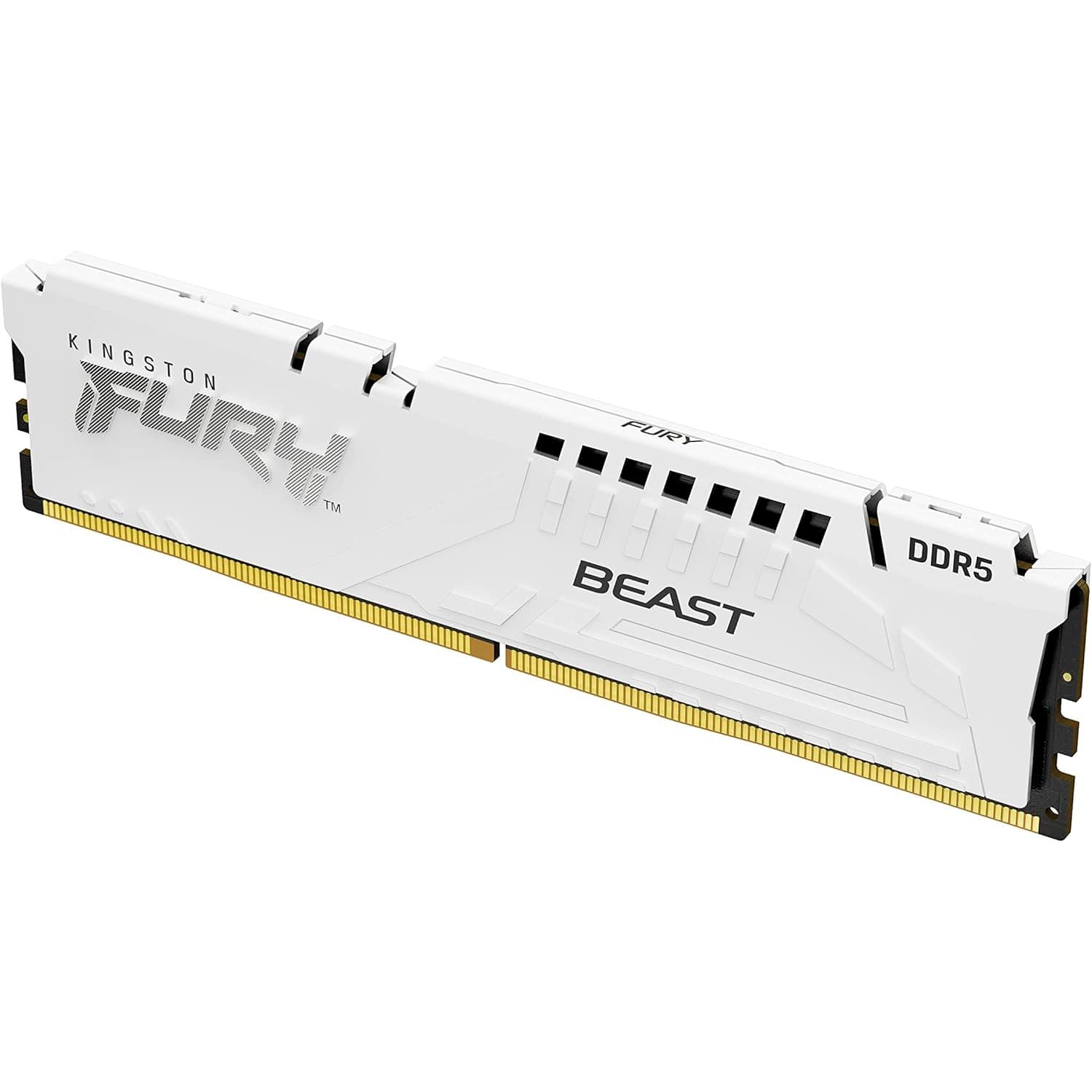 Kingston Memoria Gaming Ddr5 16gb 6400mhz Blanca