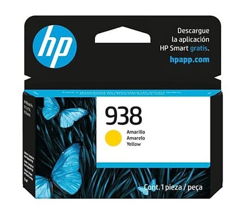 Hp 4s6x7pl (938) Yellow 9130 9730 (800 Copias)