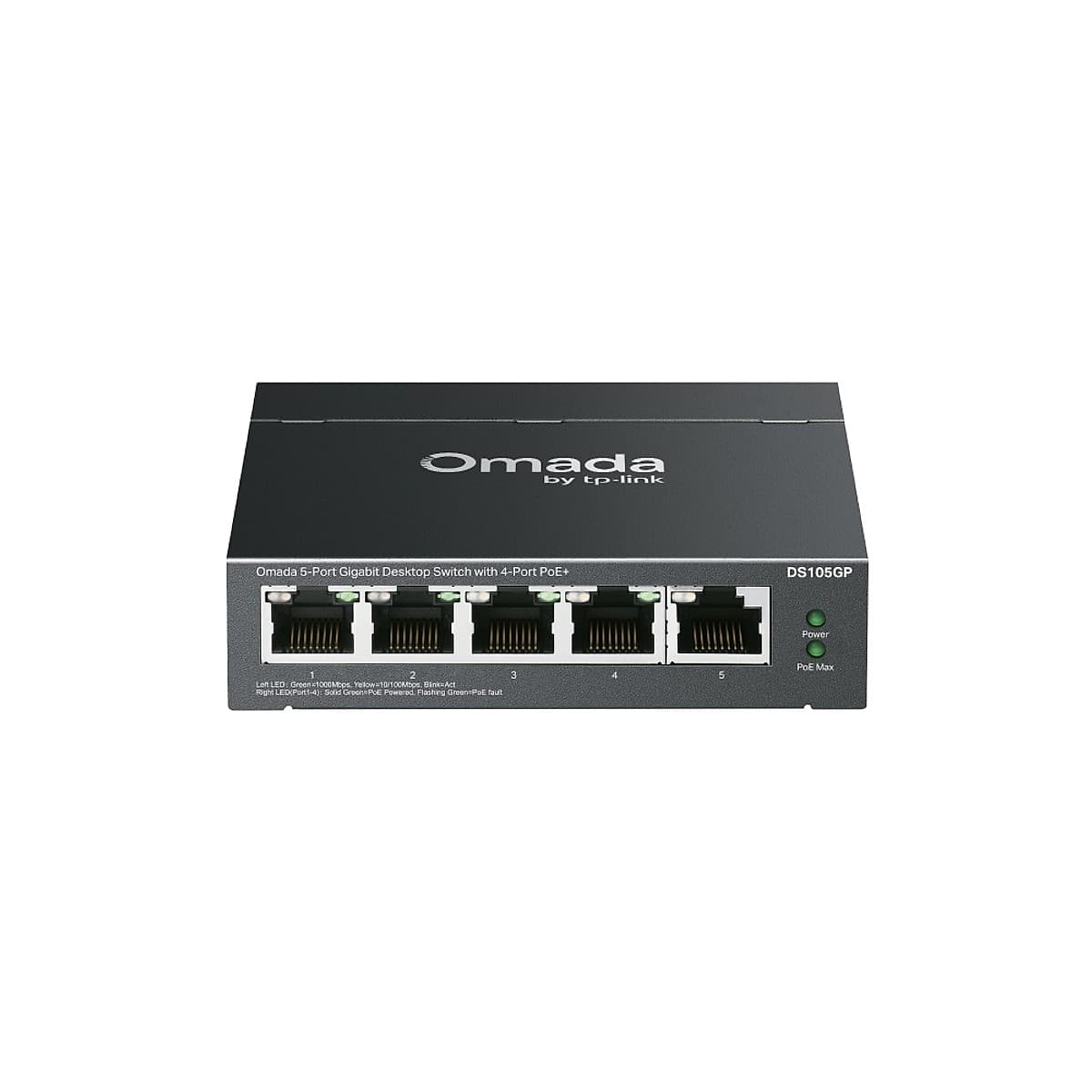 Redes Switch 5p Giga 5p Poe+ Ds105gp Omada Tp-Link