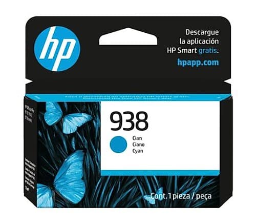 Hp 4s6x5pl (938) Cyan 9130 9730 (800 Copias)