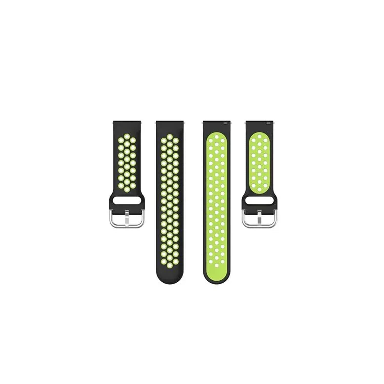 Malla Correa De Silicona 20mm Para Smartwatch Colmi