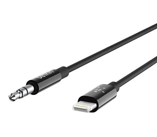 Belkin Av10172bt03-Blk Cable 3.5 A Lightning 0.9m