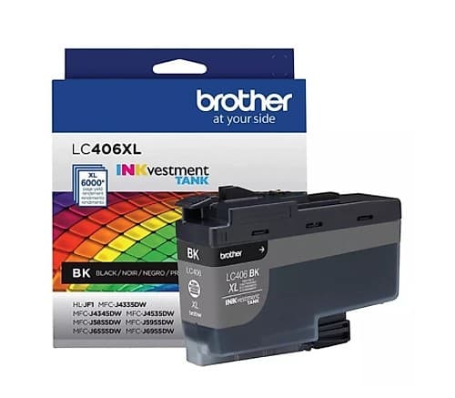 Brother Lc406xlbks Negro J6955
