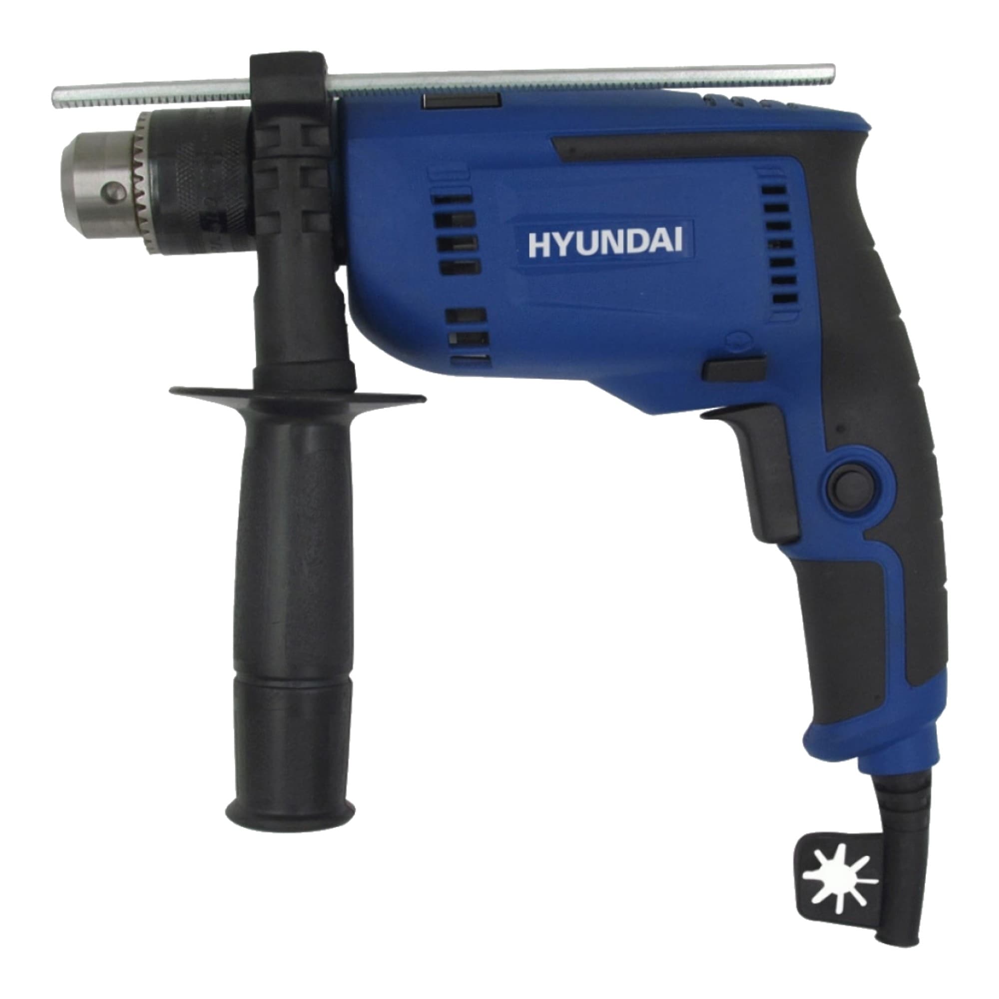 Taladro Percutor Hyundai Hyid600 600w 2800rpm Mandril 13mm