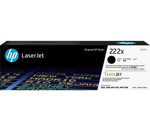 Hp Toner W2220x 222x Negro 3201/3202/3203/3204/3288/3303/3388 3.200 Copias Cp(B)