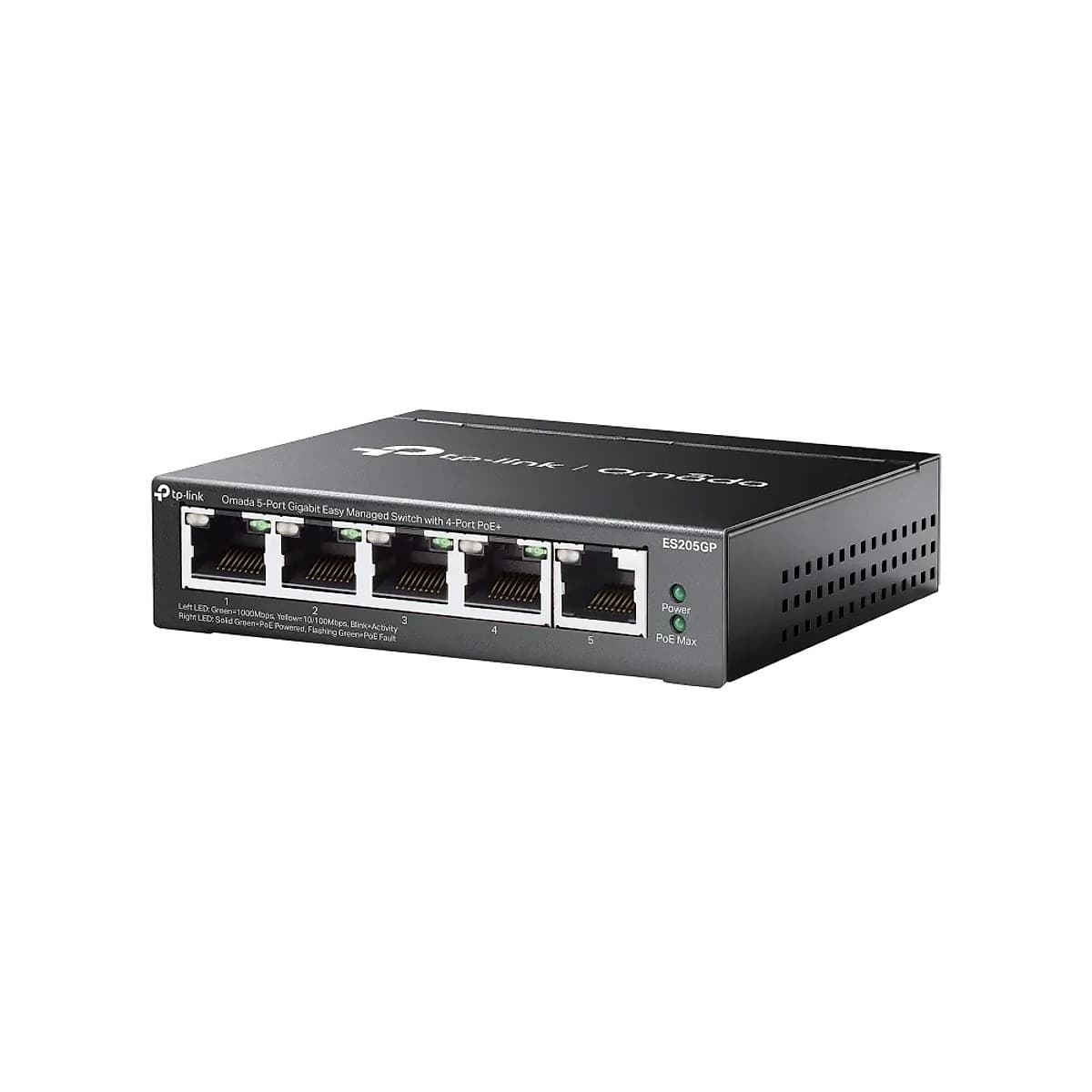 Switch Tp-Link Es205gp 5pt Poe Omada Administrable