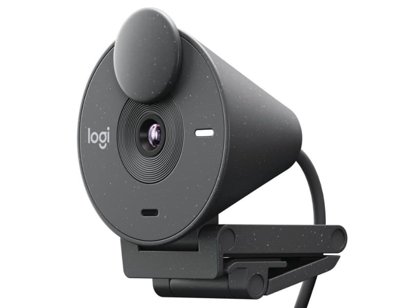 Logitech 960-001413 Webcam Brio 300 Graphite Samr Usb-C Promo**