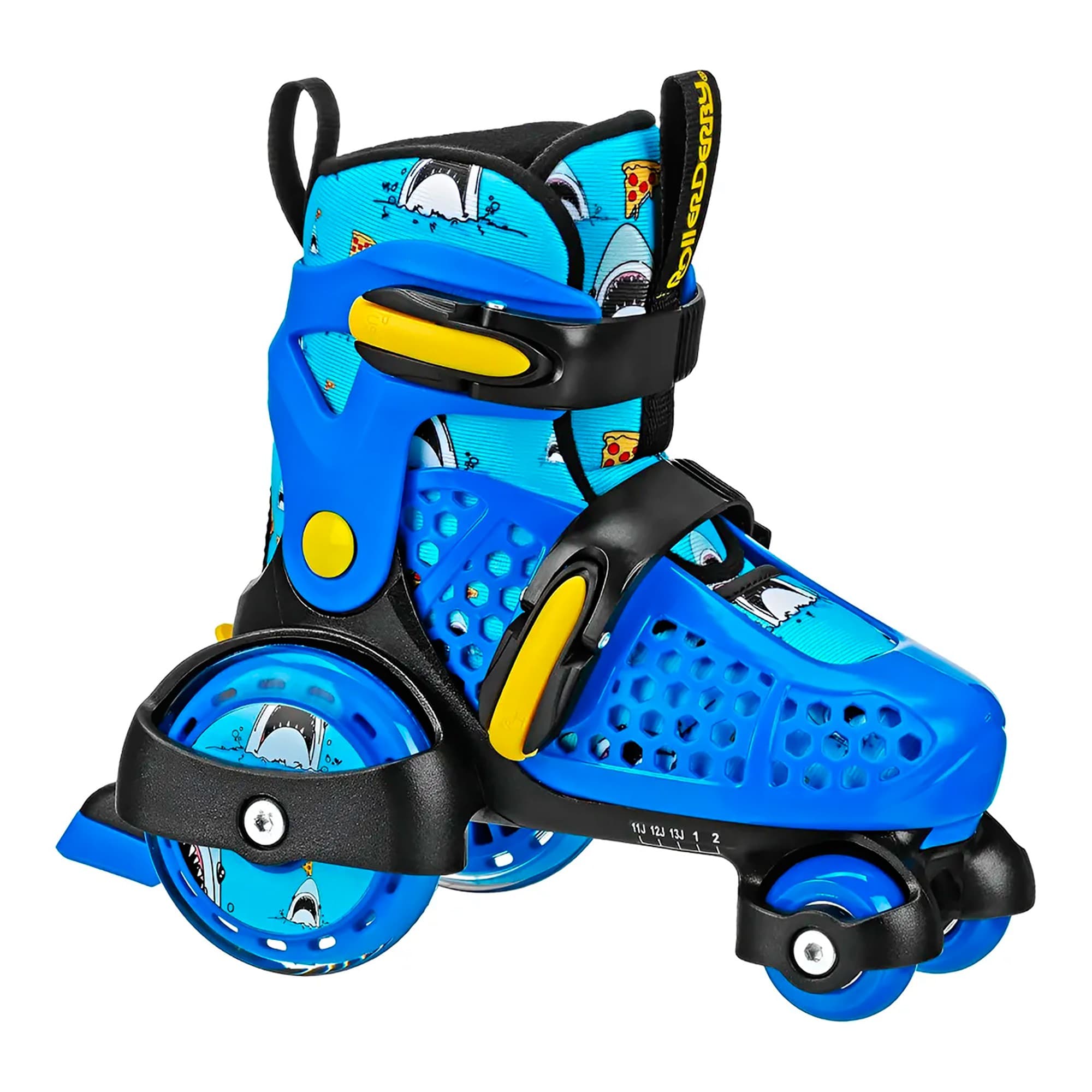 Patines Ajustables Para Niños Roller Derby Fun Roll Talle 11j-2