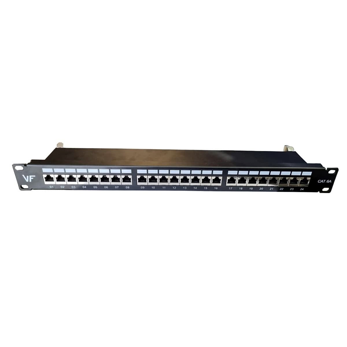 Vf-Patchera Cat6a De 24 Bocas - Blindada - Idc