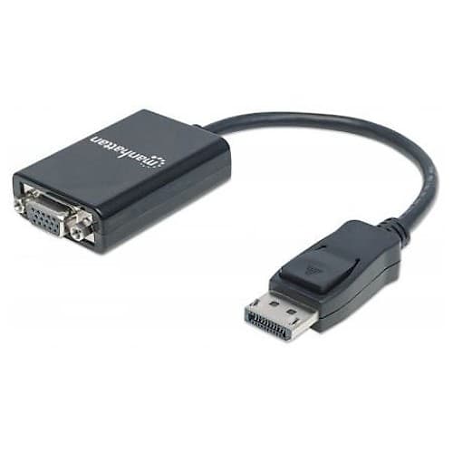 Displayport M A Vga H 15cm Negro Manhattan
