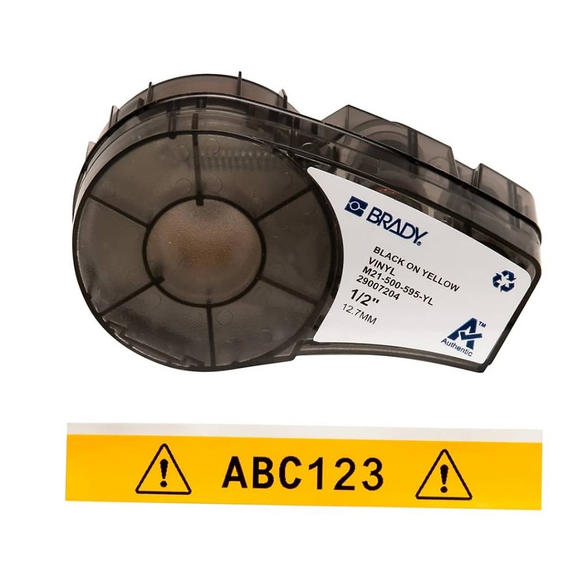 Cinta Brady M21-500-595-Yl Vinilo Amarillo 1.27 Cm Para M210 Y M211