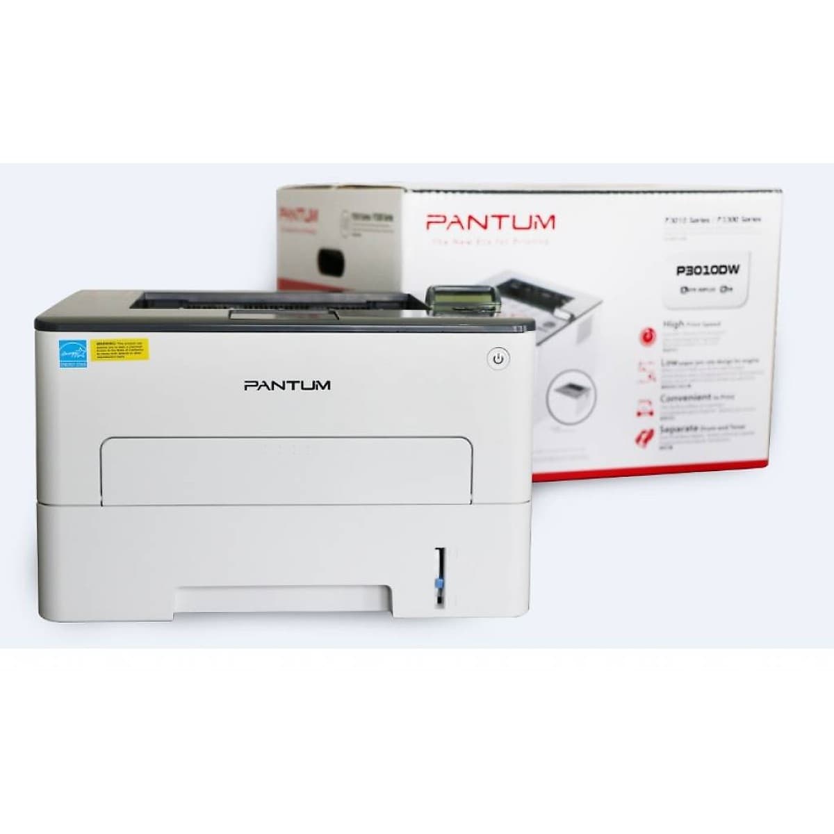 Impresora Láser Monocromática Pantum P3010dw - Dúplex - Wi-Fi