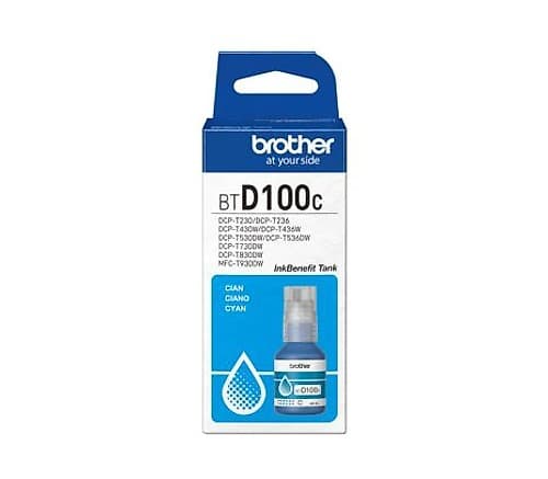 Brother Btd100cmex Cyan Botella