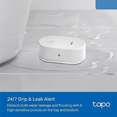 Zzsmart Home Tapo Sensor P/Fugas De Agua Y Goteos Sirena T300 - Tp-Link