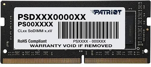 Memoria Ram Sodimm Ddr4 8gb 3200mhz Patriot