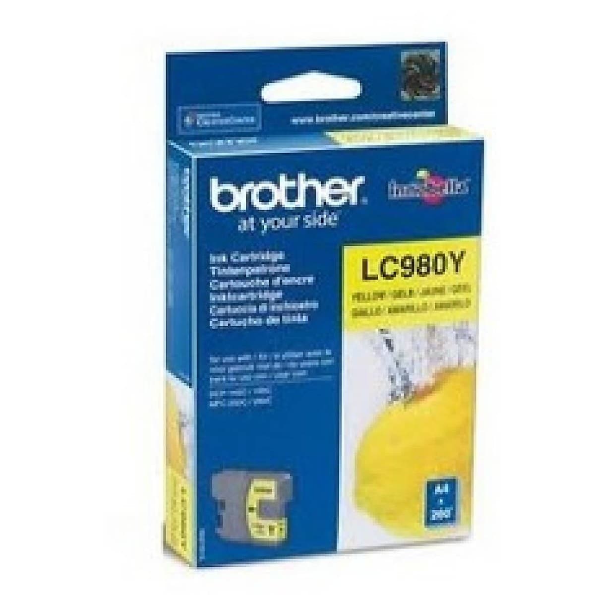 Cartucho De Tinta Brother Lc-980y