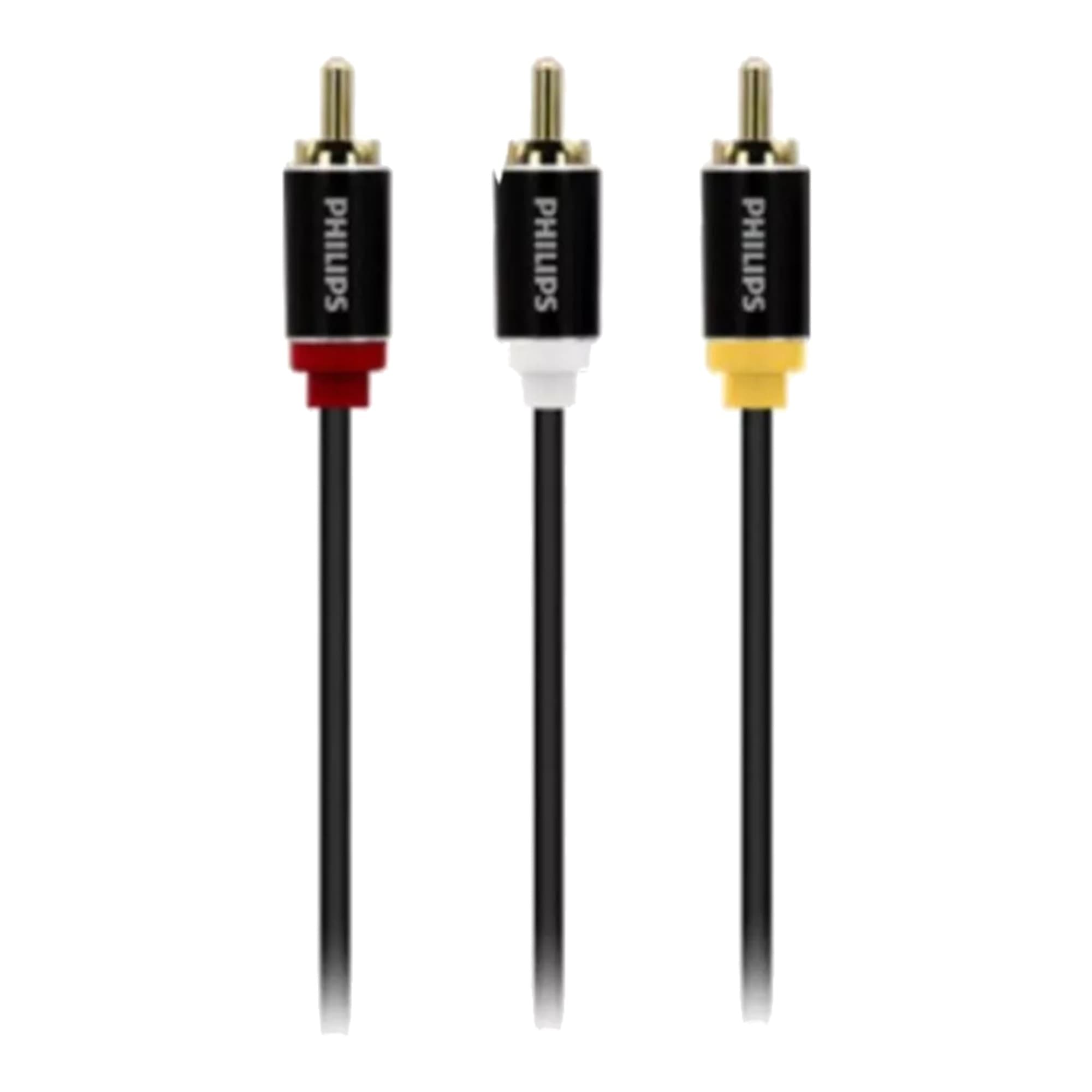 Cable De Audio Philips Swa4131/59 3rca - 3rca 1.2m