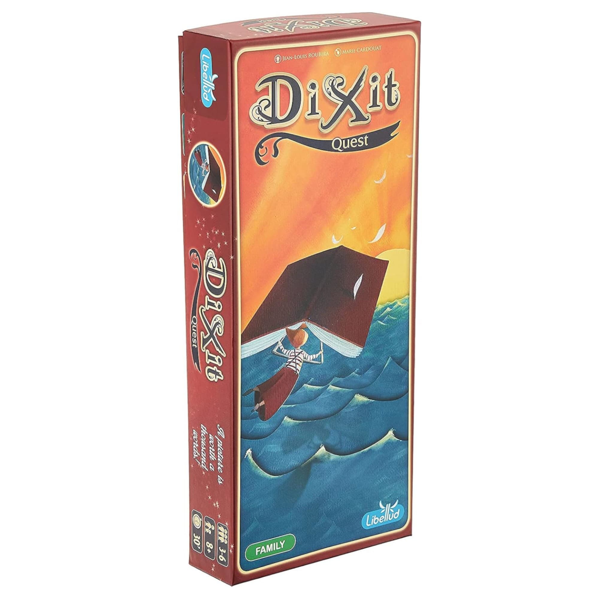 Expansión Juego De Mesa Libellud Dixit Base Dixit Quest +8