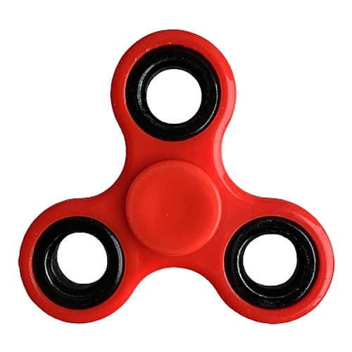 Fidget Spinner Antiestrés Estándar Rojo