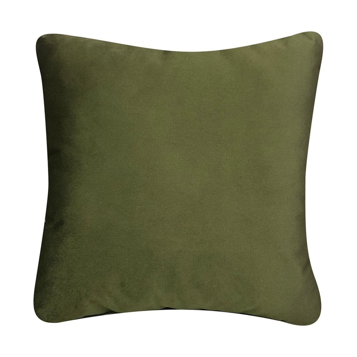 Almohadon Vell Basic 50x50 Verde