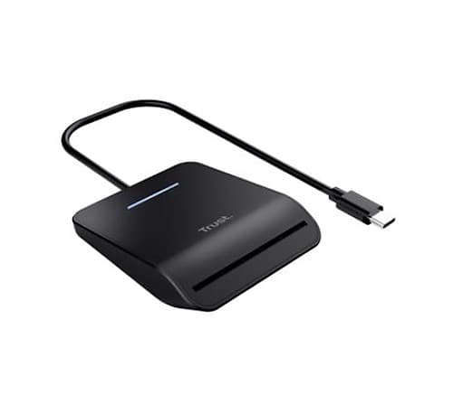 Trust 26061 Primo Smartcard Reader Usb-C Lector De Documentos (D)