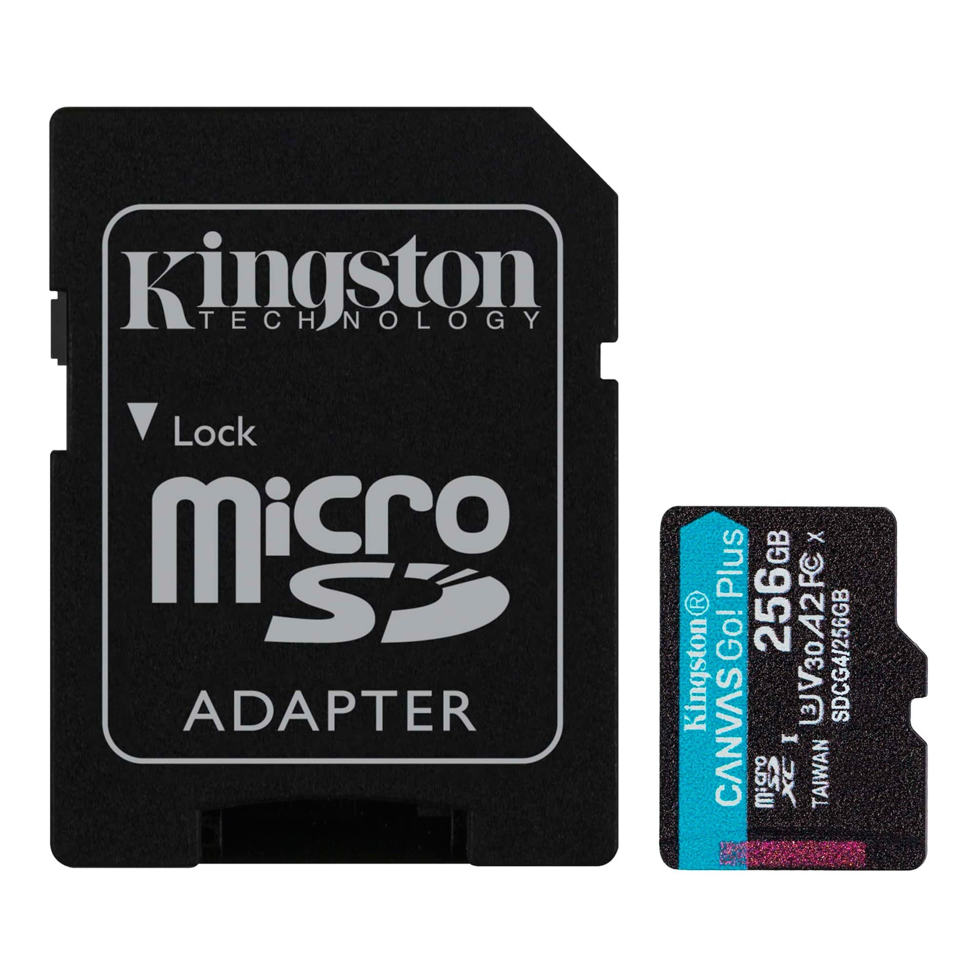 Memoria Micro Sd Kingston 256gb Con Adaptador Sd