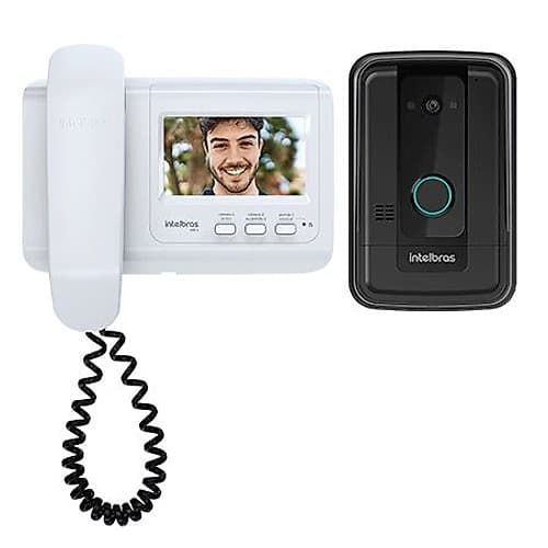 Porteria Video Portero Ivr 4 Pantalla 4.3" 2 Cam 2 Cerr Intelbras