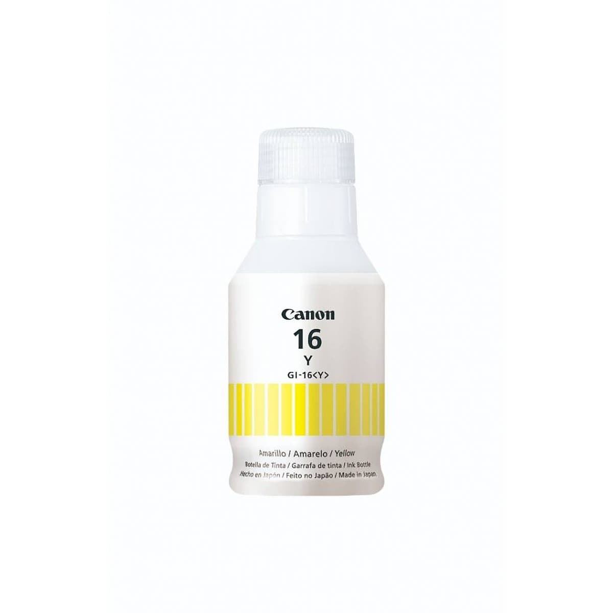 Botella De Tinta Canon Gi-16y - Yellow Para Equipos Maxify