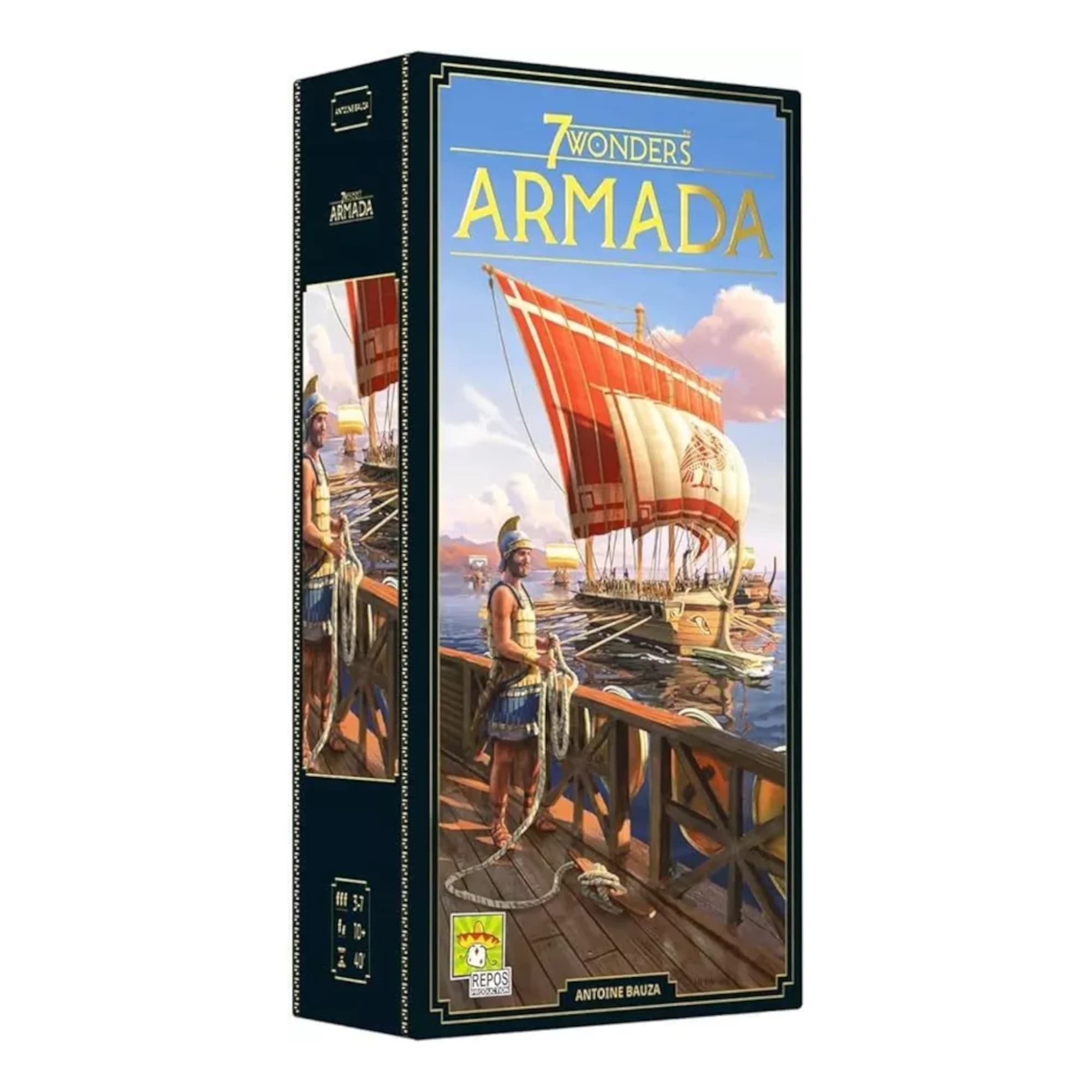 Expansión Juego De Mesa 7 Wonders Base 7 Wonders Armada +10