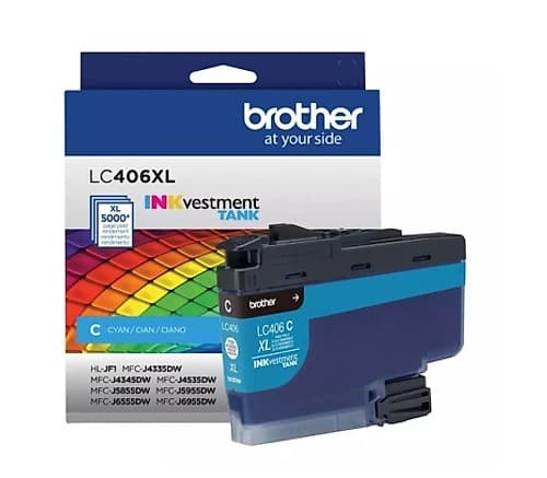 Brother Lc406xlcs Cyan J6955