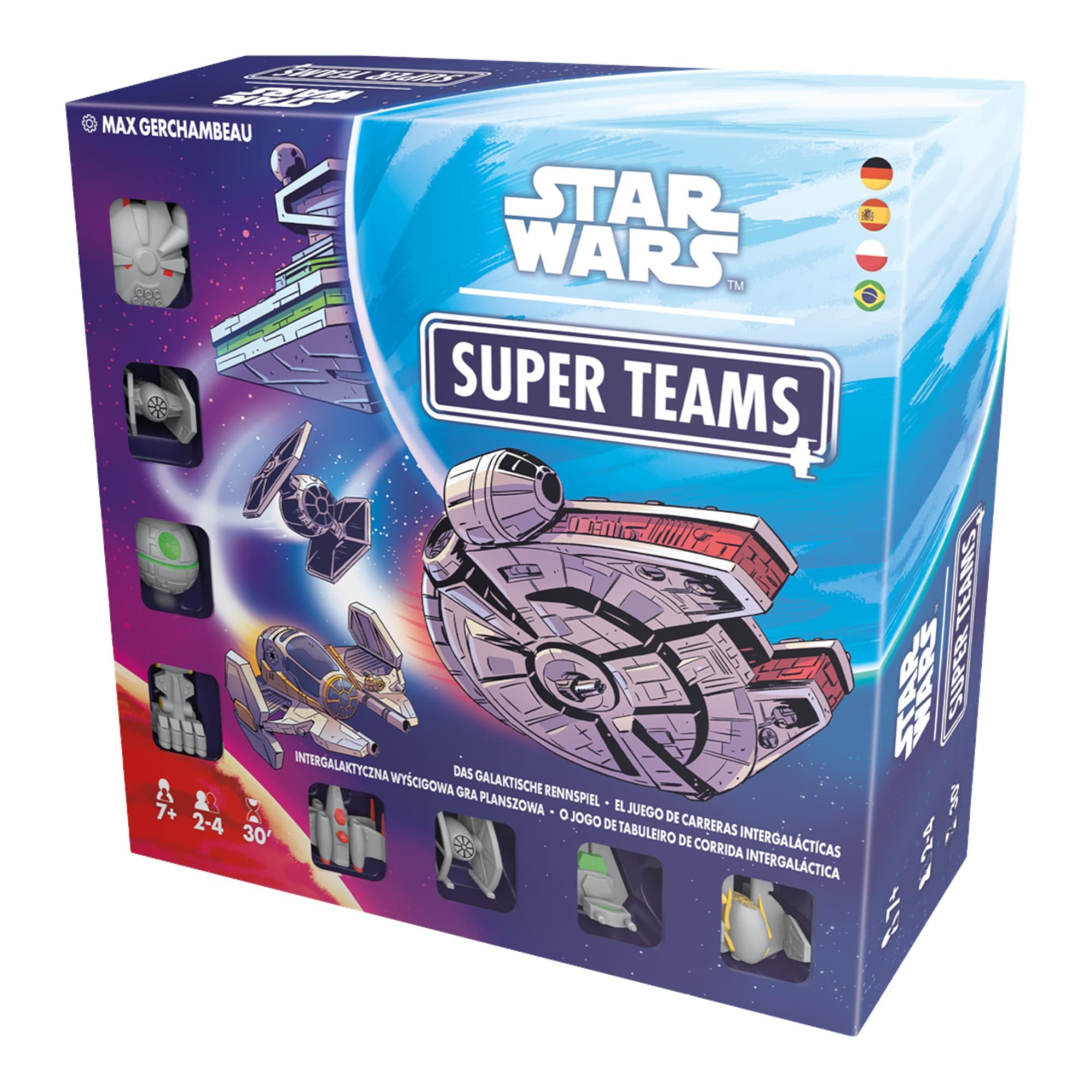 Juego De Mesa Asmodee Star Wars Super Teams +7