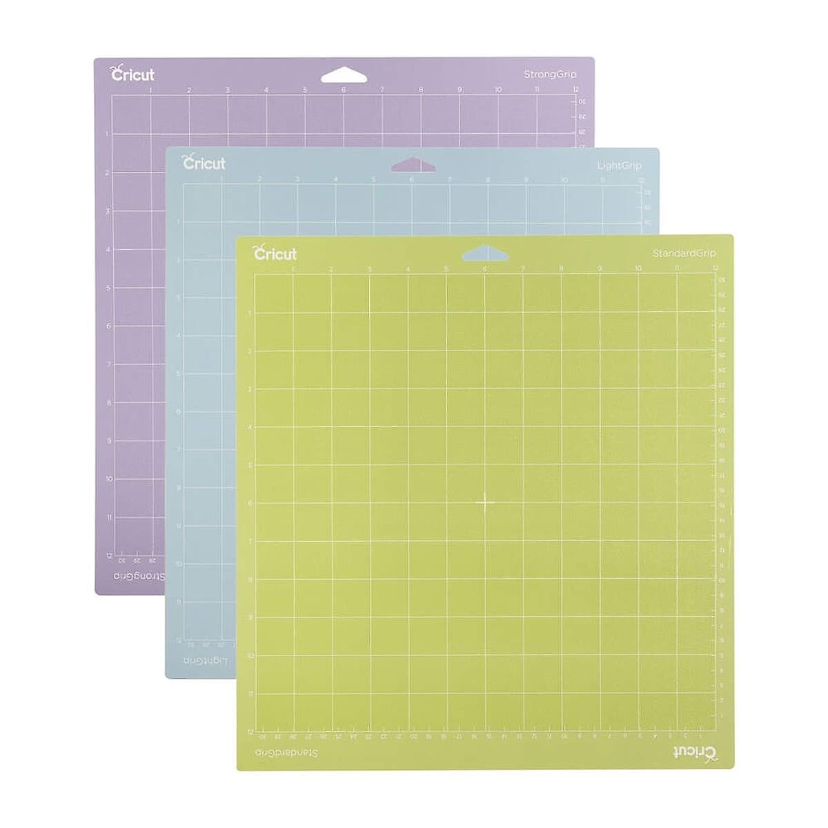 Cricut - Tapete De Corte Mat 12" X 12" - Kit Variado 3 Unidades