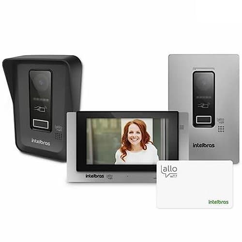 Porteria Video Portero Ip Allo Wt7 Wifi Kit Rfid Intelbras