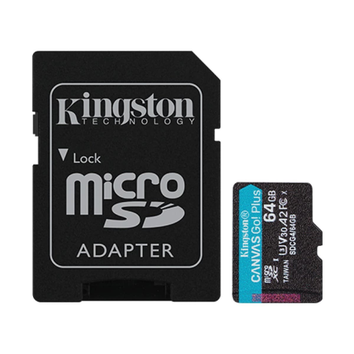 Tarjeta Microsd Kingston 64gb Canvas Go Plus