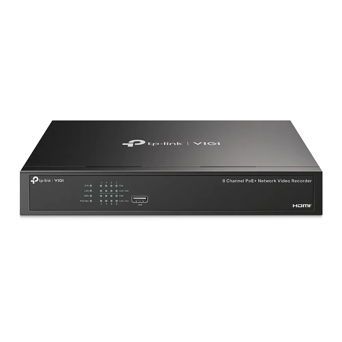 Nvr Tp-Link Vigi 1008h-8p 8pt Poe Onvif