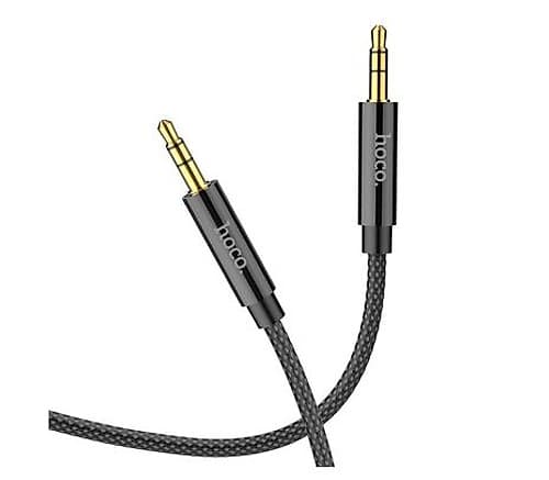 Hoco Upa19 Cable Aux Audio 3.5mm A 3.5mm Black 1m