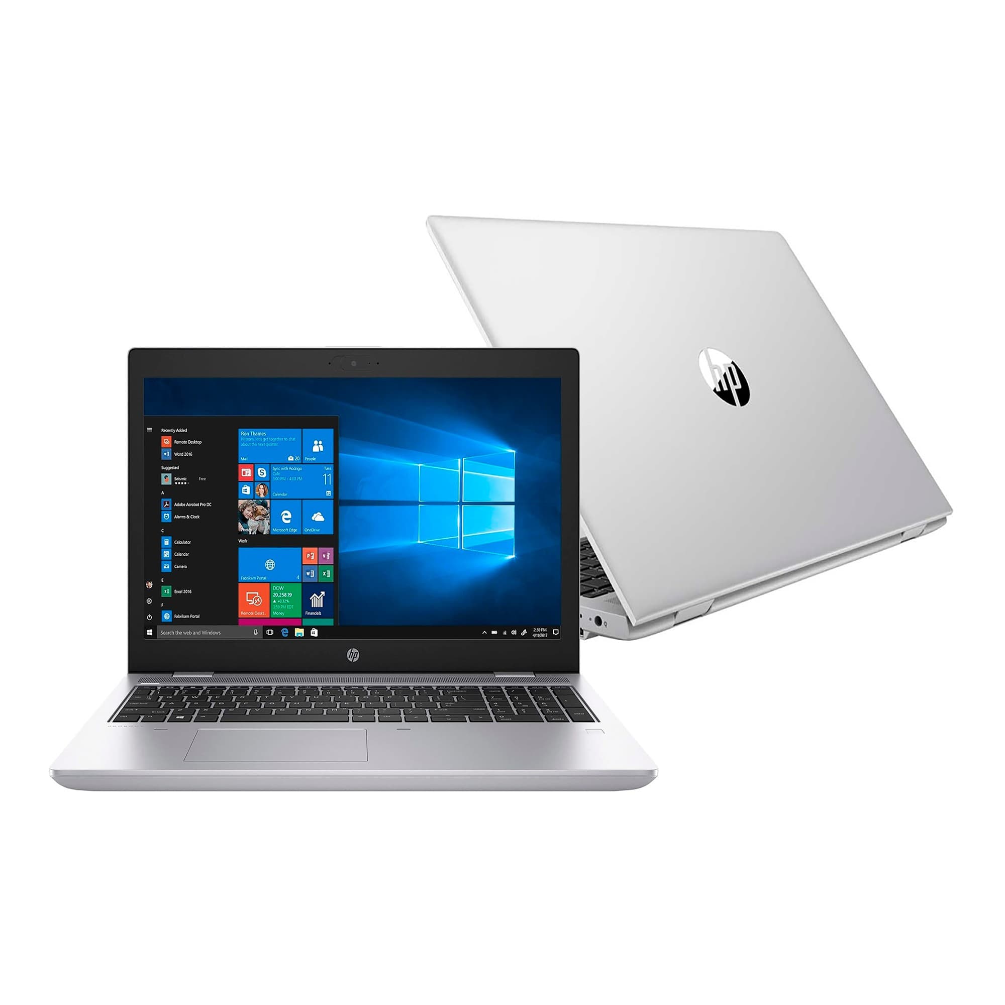 Notebook Hp 15.6'' Core I7 16gb 256gb Win10 Pro Rx640
