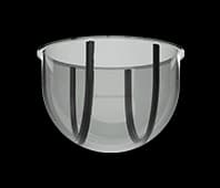 Smoked Cover Milesight Para Mini Dome Ptz