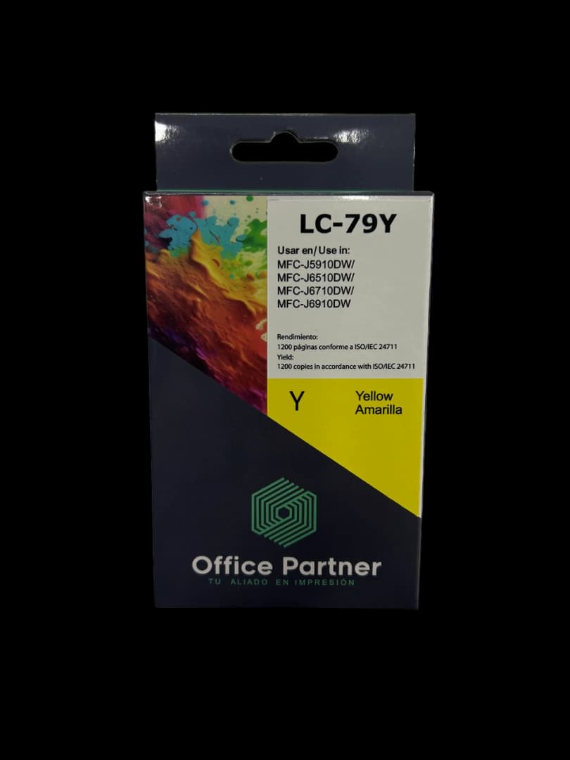 Tinta Office Partner Lc-79y Para Brother Yellow/ Amarillo