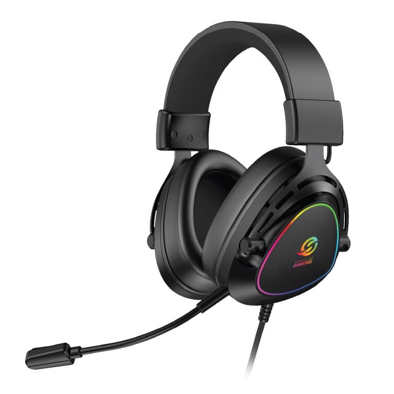Pc Auricular Rgb Triangular Negro Ghs59b Solarmax