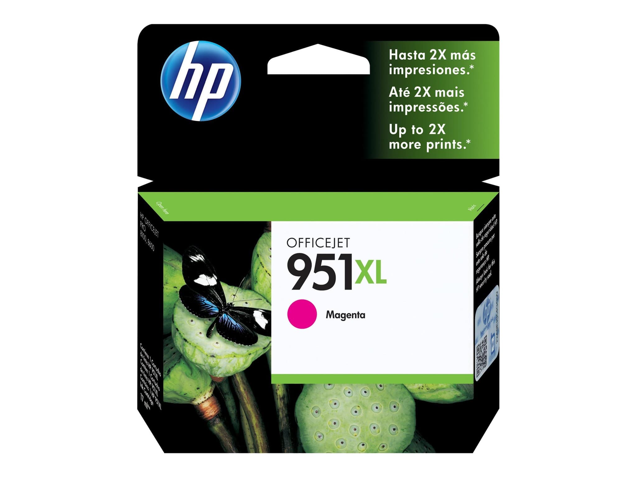 Hp 951xl - 17 Ml - Alto Rendimiento