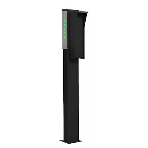 Totem Peatonal 1.70m A. 15cm Led Verde 4170-P 0438 - Protectm